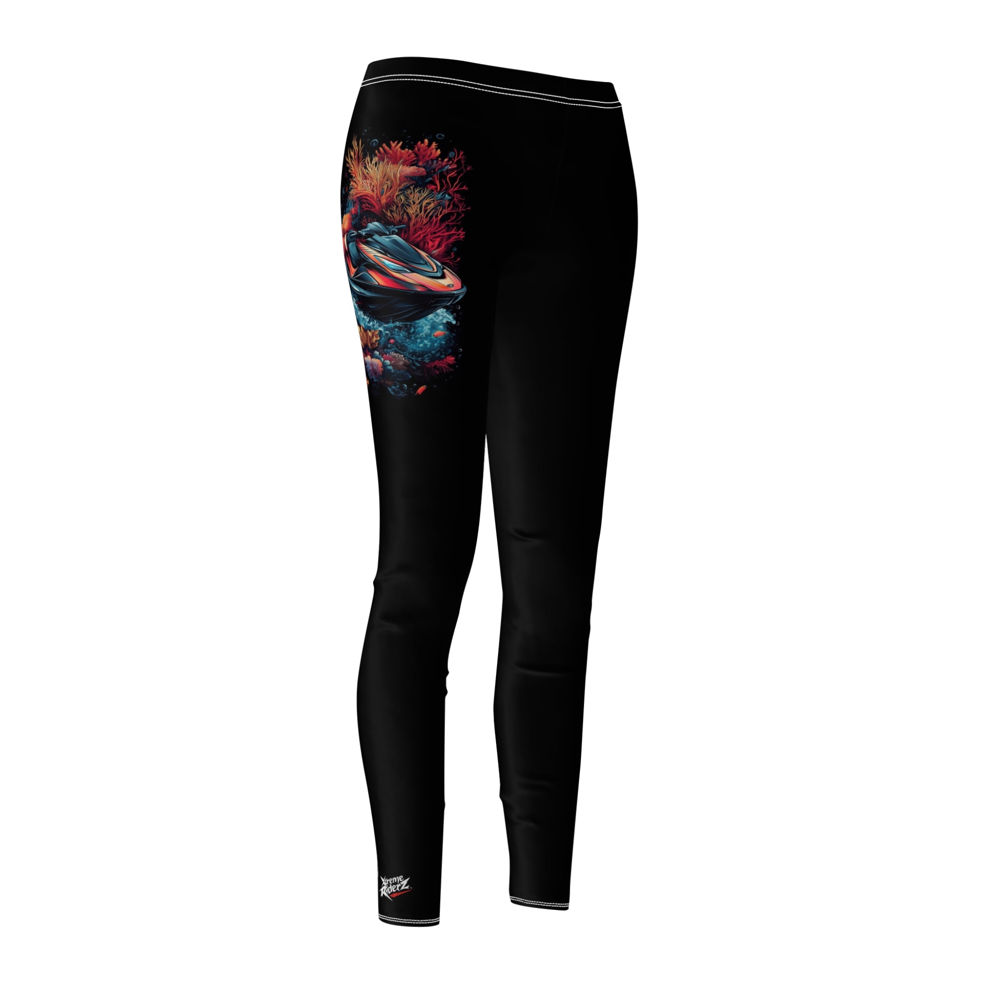 Coral Jet Ski - Watersports- Women's Casual Leggings - DC0255